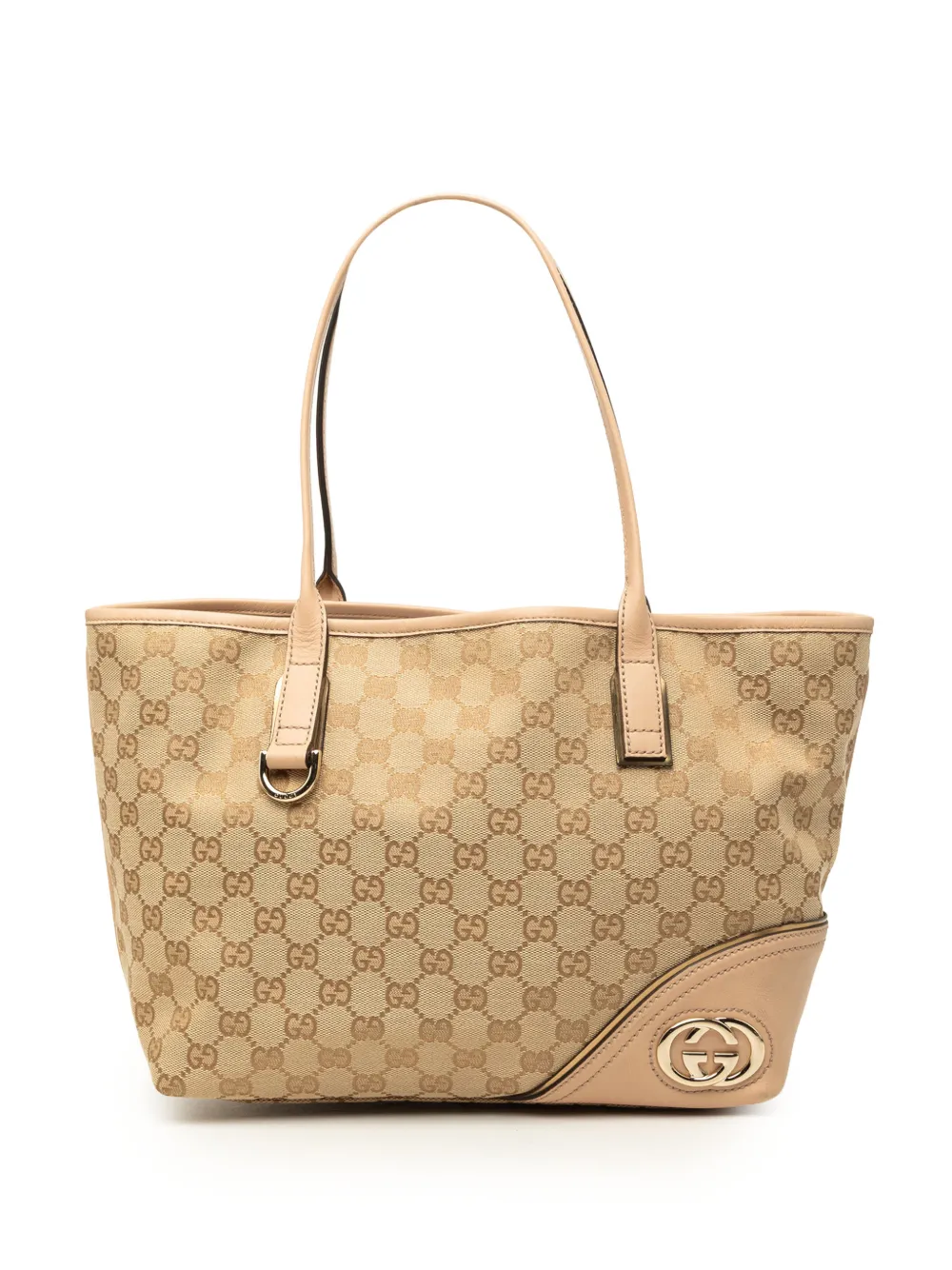 Gucci Pre-Owned 2000-2015 GG Canvas New Britt tote bag - Neutrals