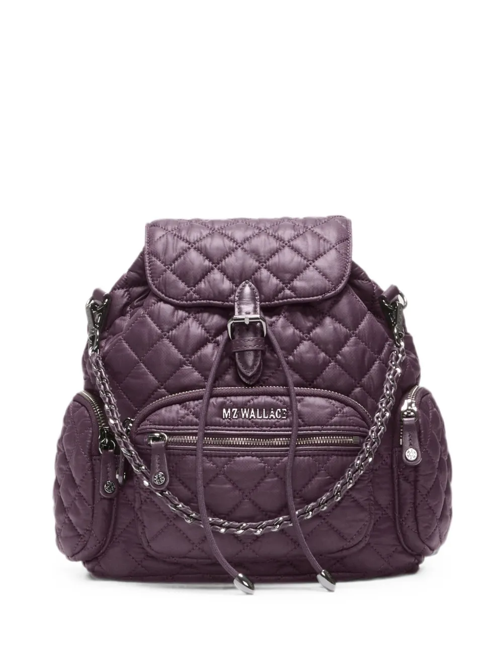 Mz Wallace Zaino Crosby mini trapuntato - Viola