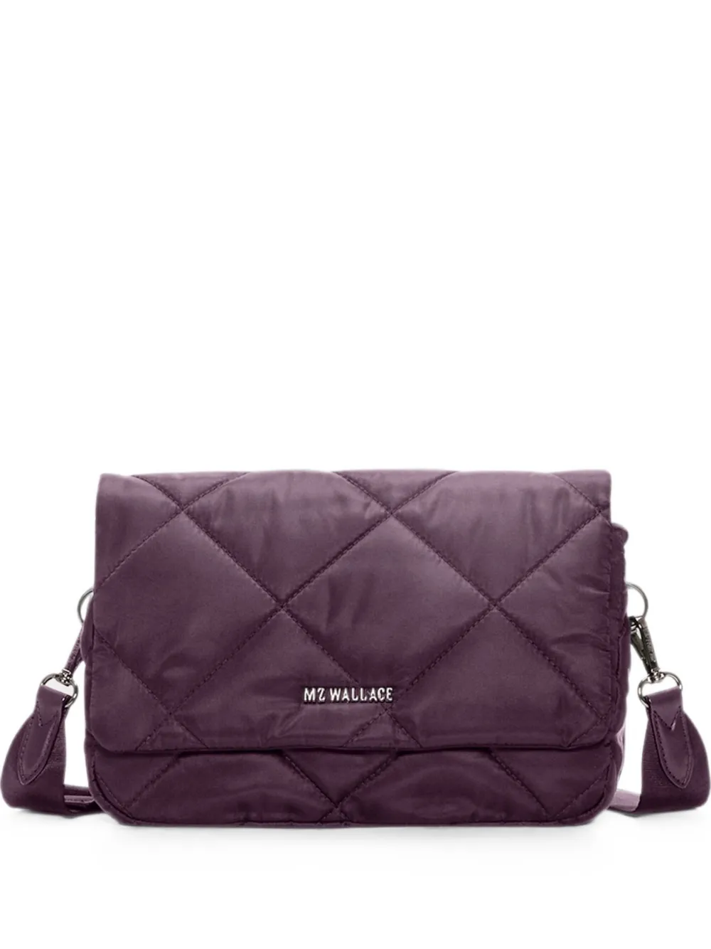 Mz Wallace Borsa a tracolla Madison trapuntata - Viola
