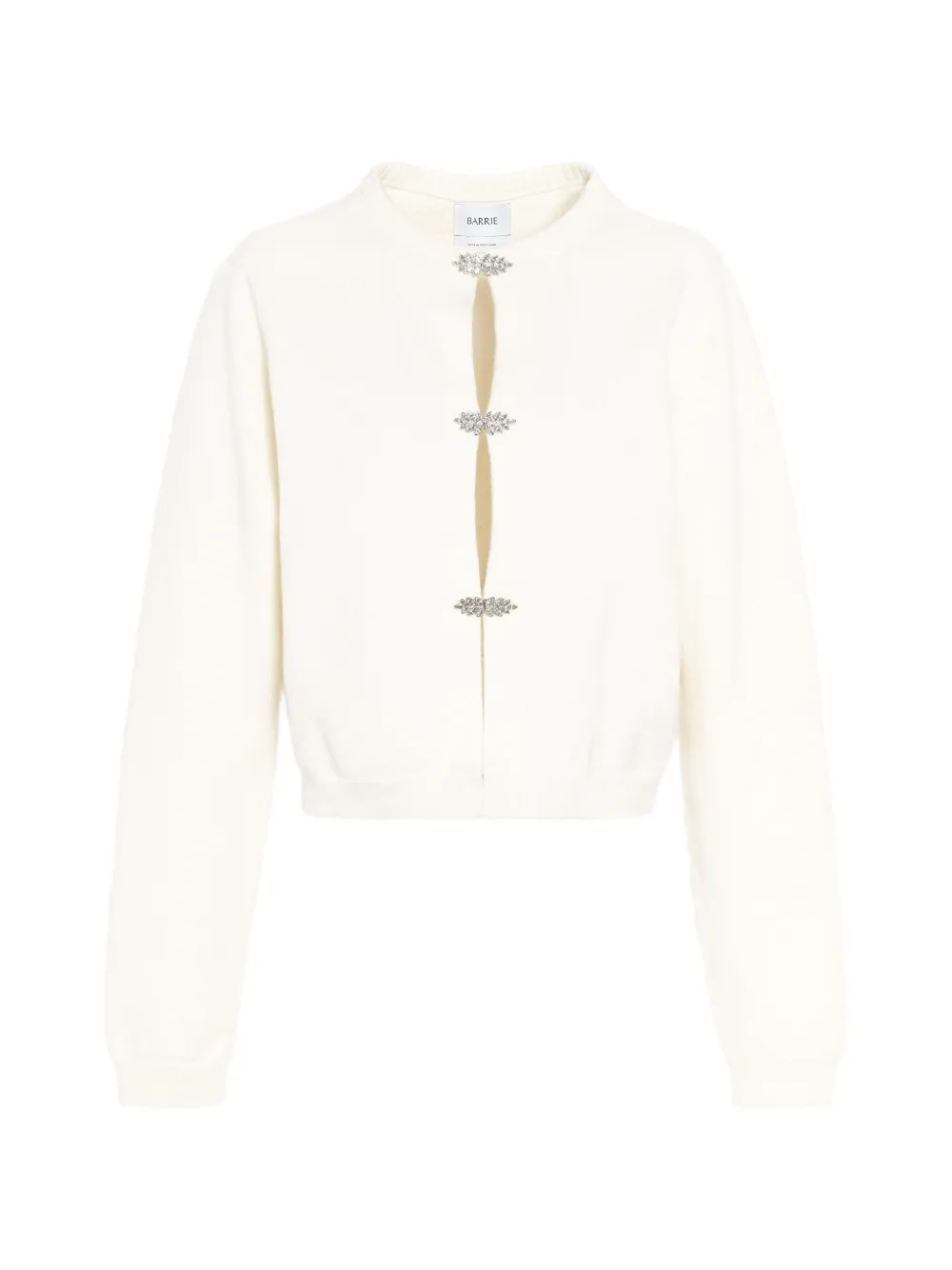 Barrie Verzierter Cardigan - Weiß