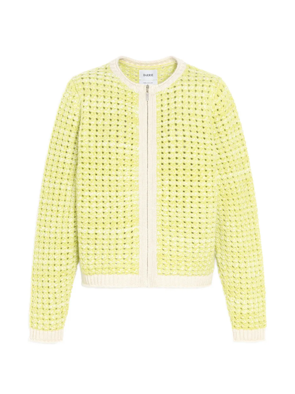 Barrie Gehäkelter Cardigan - Grün