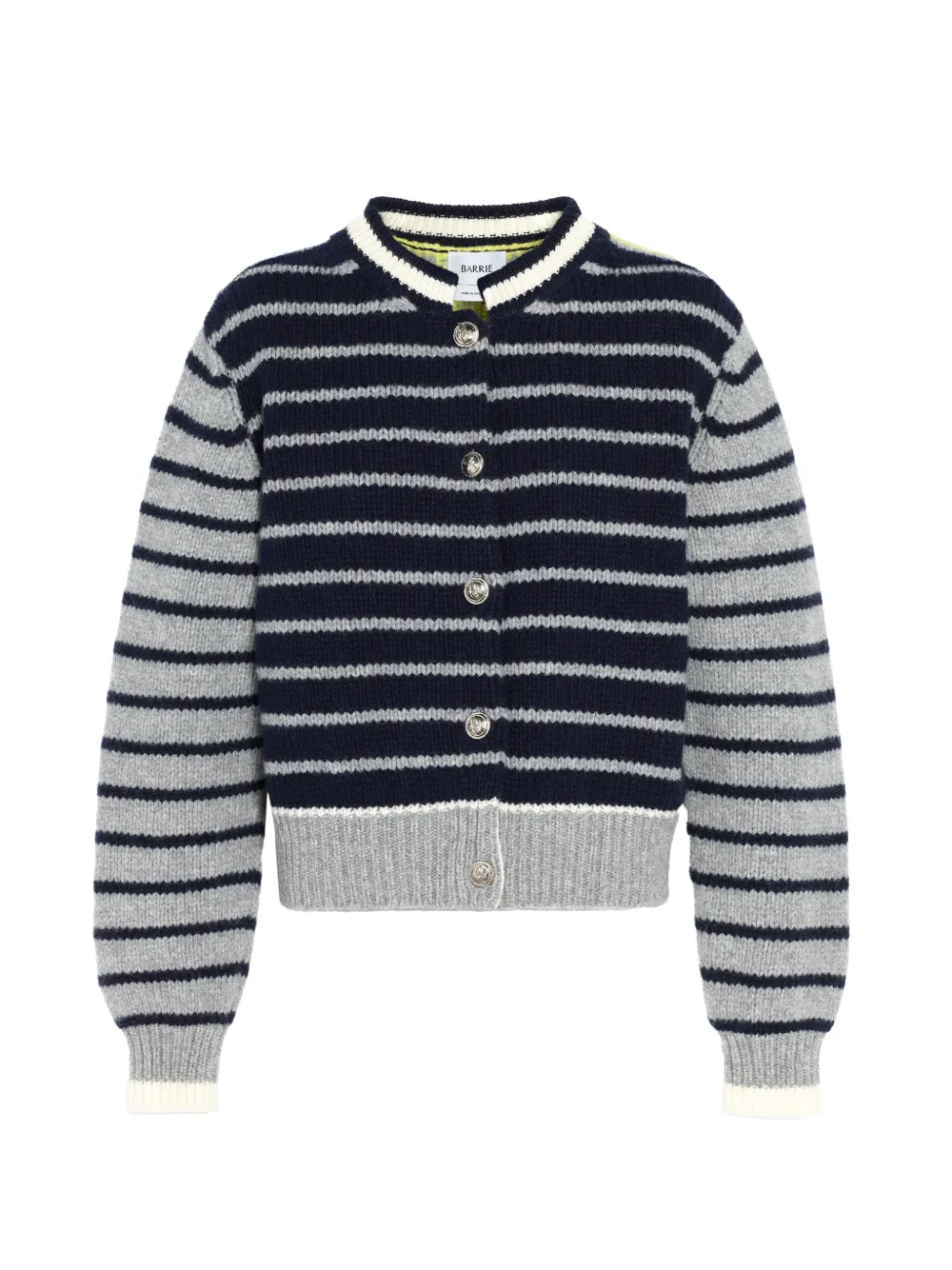 Barrie Cardigan a righe - Grigio