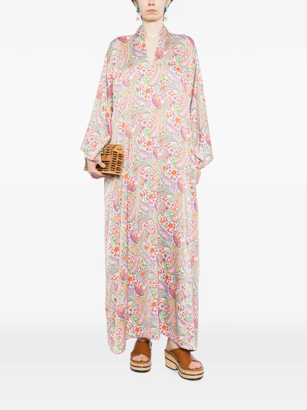 Bambah Kaleidoscopische jurk Roze