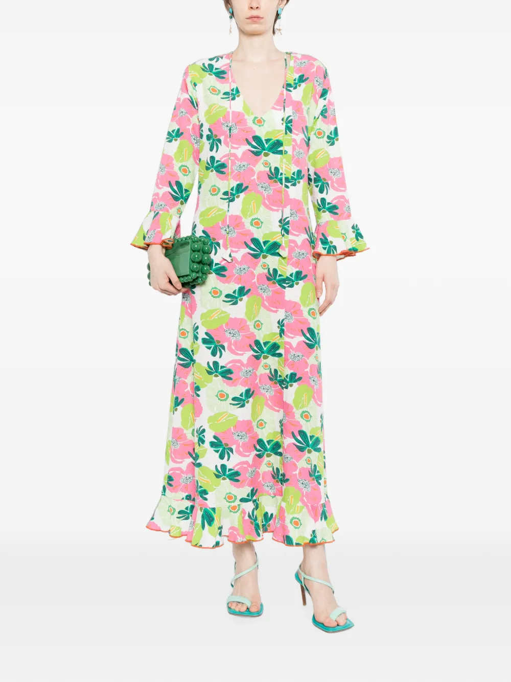 Bambah Hazel dress Groen