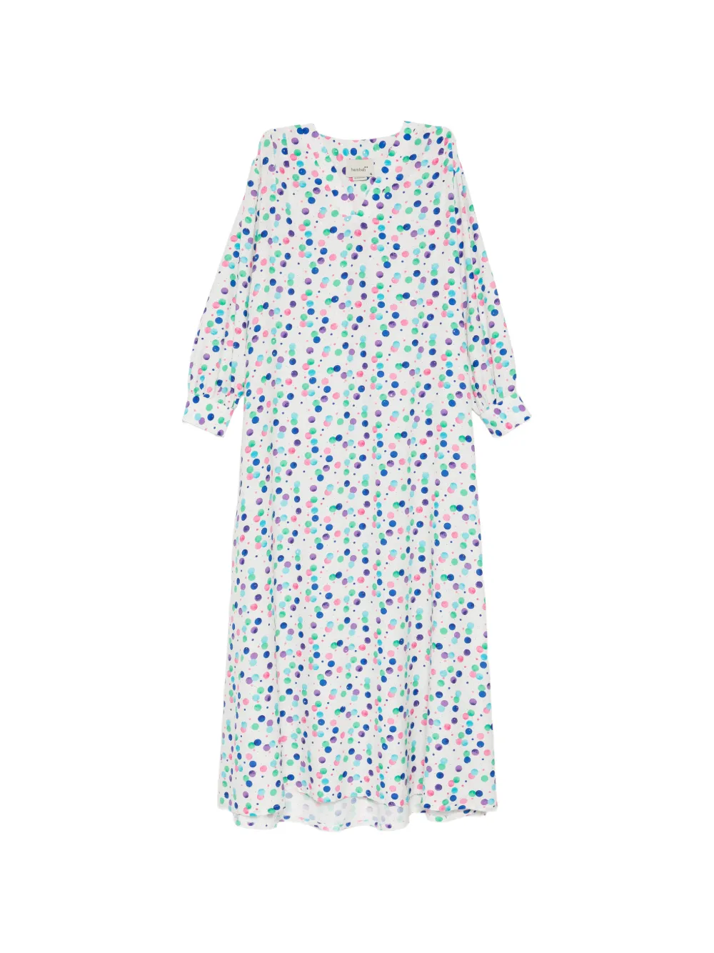 Bambah Ariel tuniek met stippen Blauw