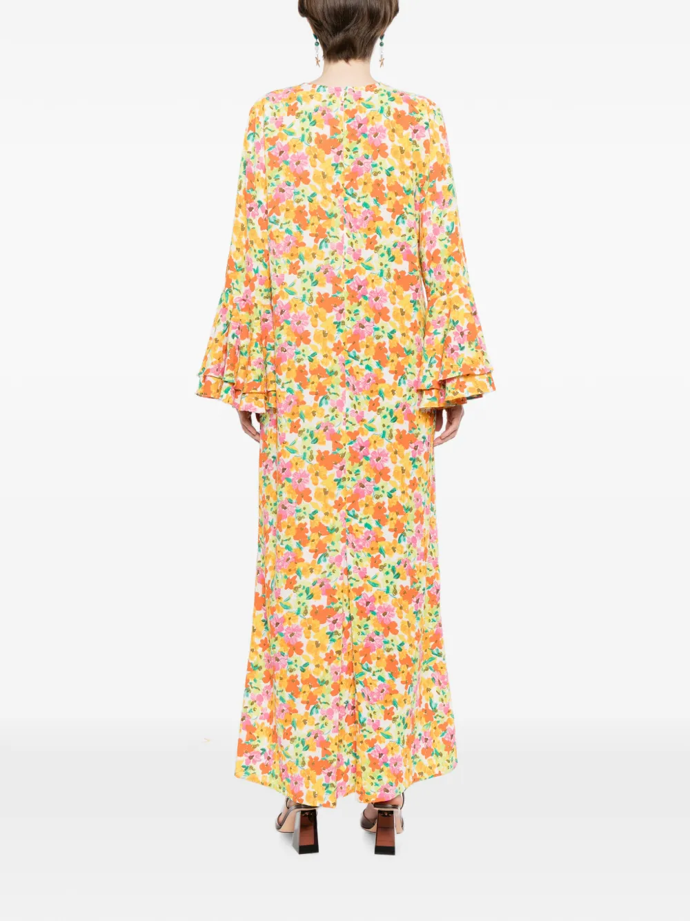 Bambah Fiona jurk Geel