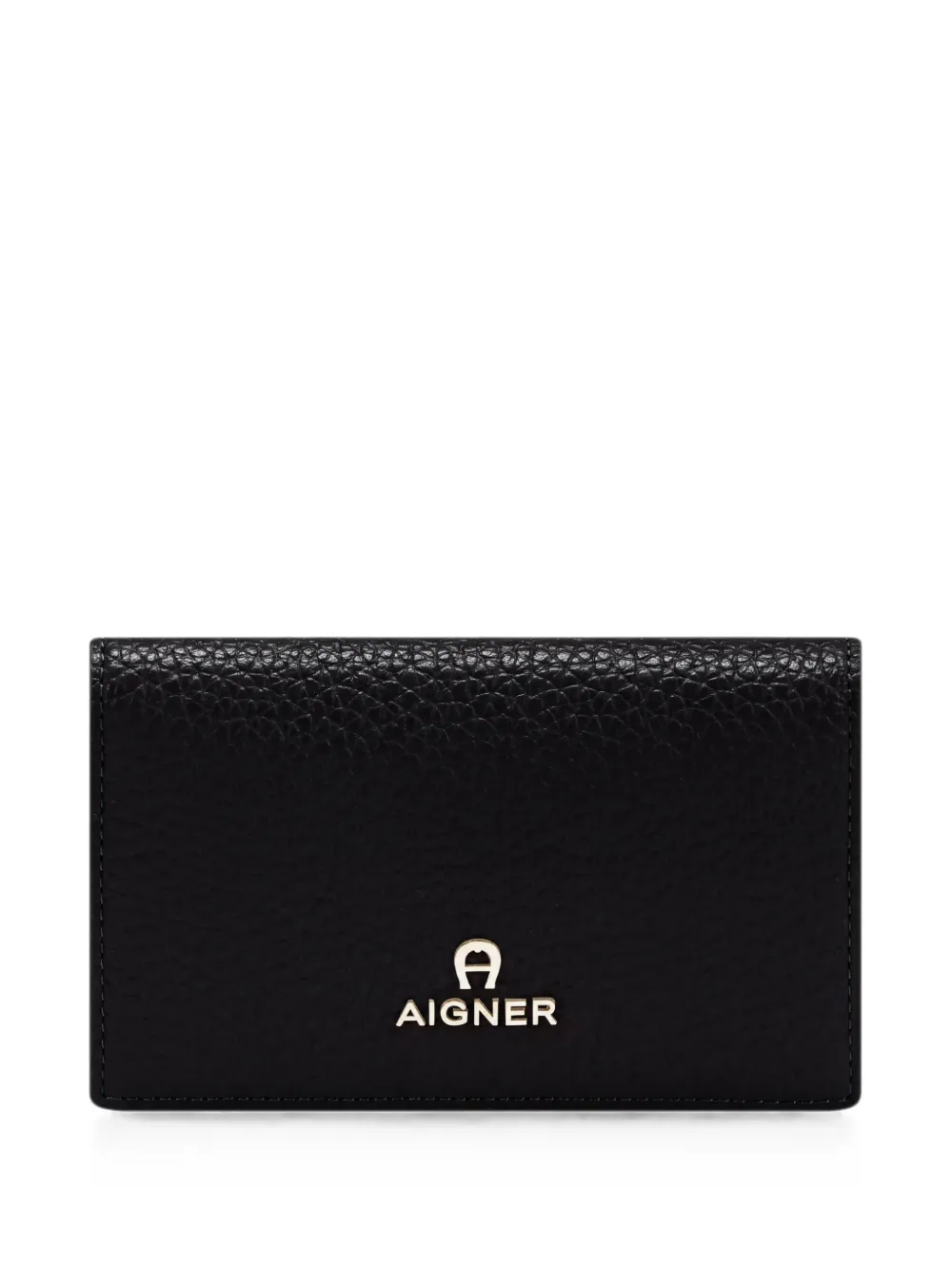 AIGNER Ivy logo-plaque wallet - Schwarz