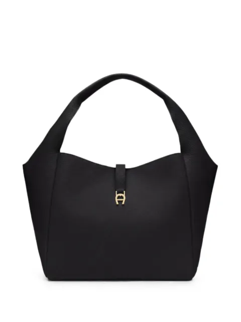 AIGNER medium Zaira logo-plaque tote bag