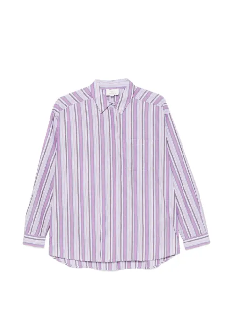 MAISON123 Marilou striped cotton shirt