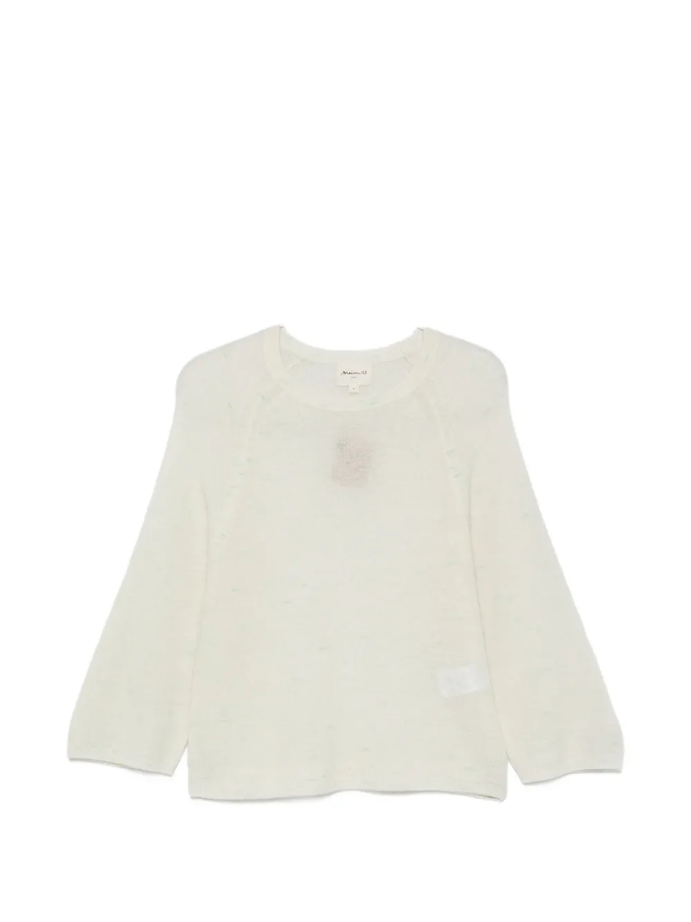 MAISON123 Phoenix raglan-sleeve sweater - Bianco