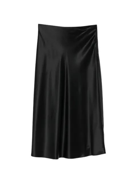 MAISON123 satin-finish Odile skirt