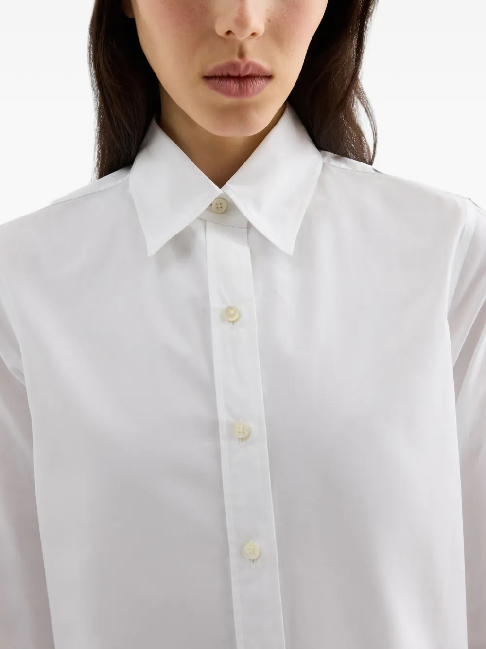 Jil Sander Getailleerd blouse Wit