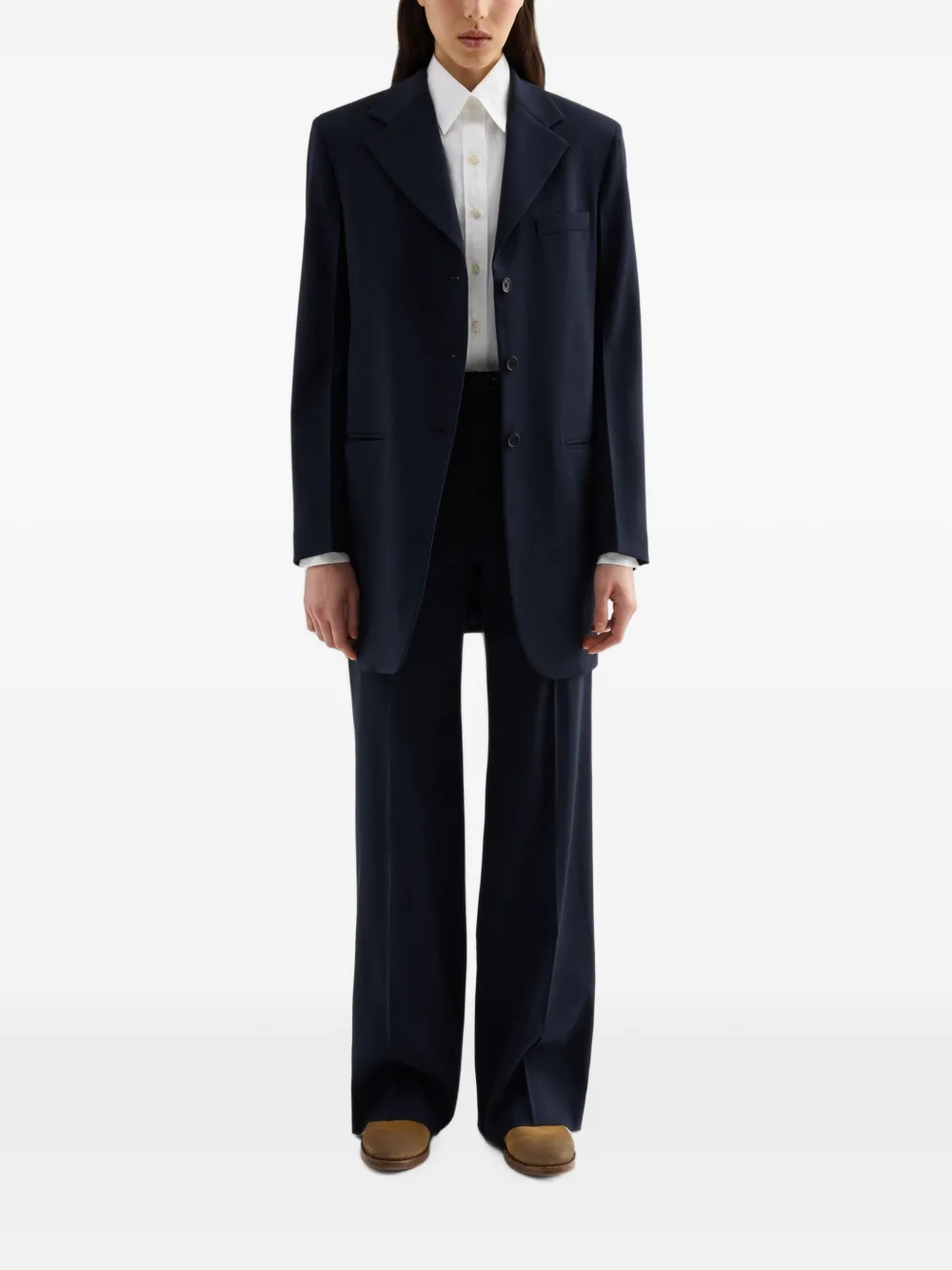 Jil Sander Getailleerd blouse Wit