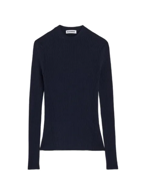 Jil Sander ribbed-knit lightweight sweater