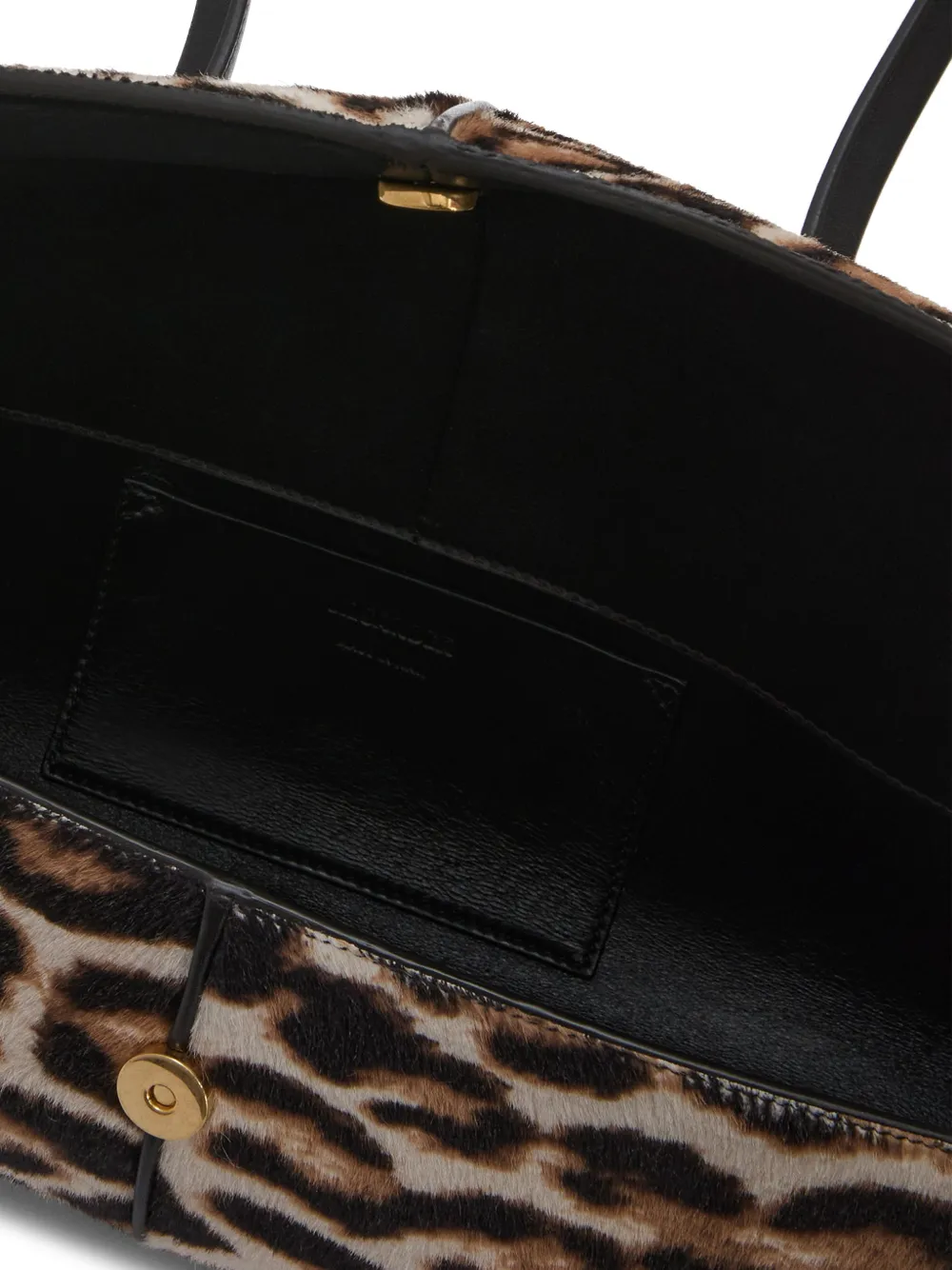 Jil Sander Linea ocelot-print Shoulder Bag | Brown | FARFETCH