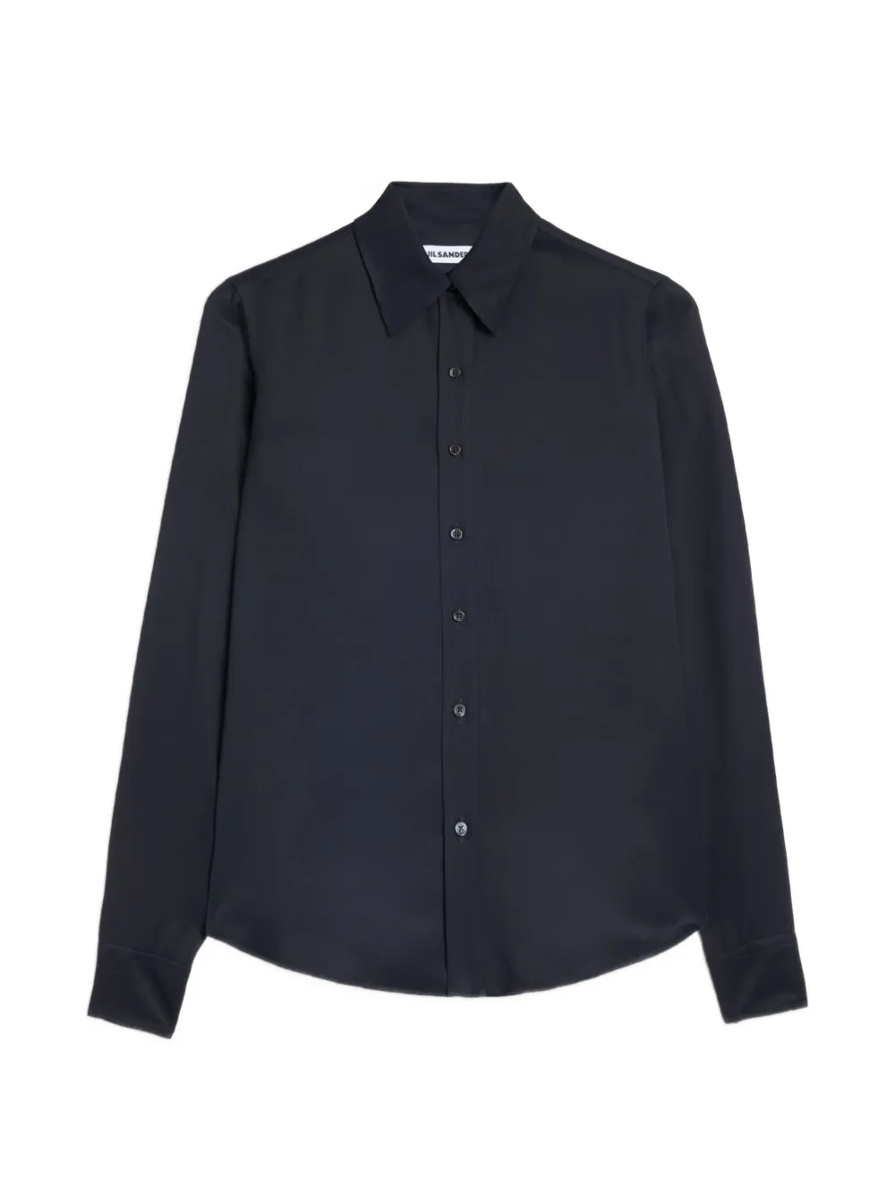 Jil Sander fitted fluid shirt - Black