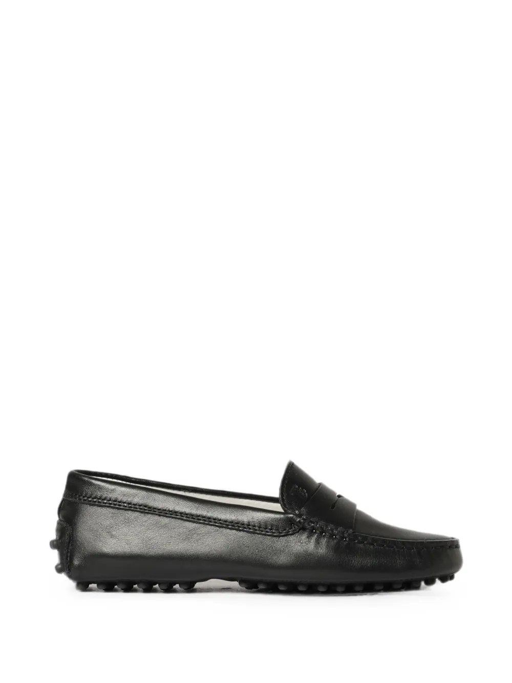 Tod's Kids Gommino loafers Zwart
