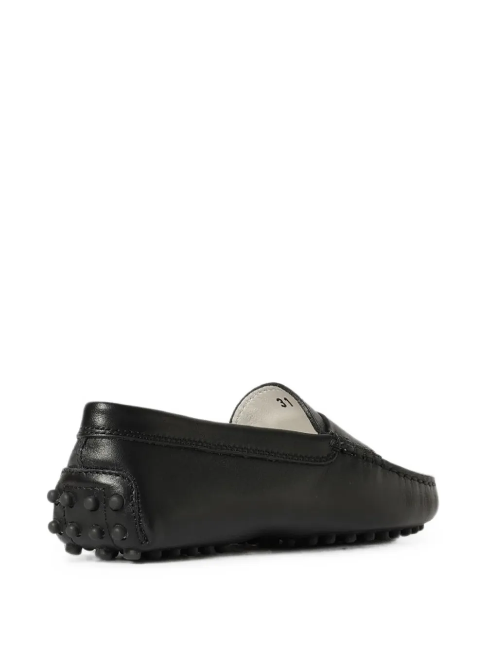 Tod's Kids Gommino loafers Zwart