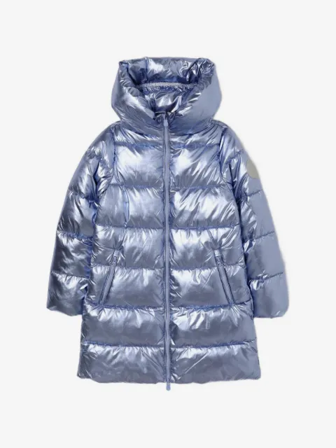 Save The Duck Kids metallisk Elsi dynefrakke