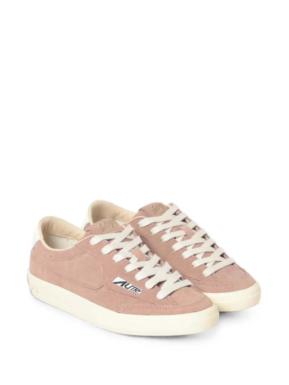 Autry Windscape low-top sneakers van suède Roze