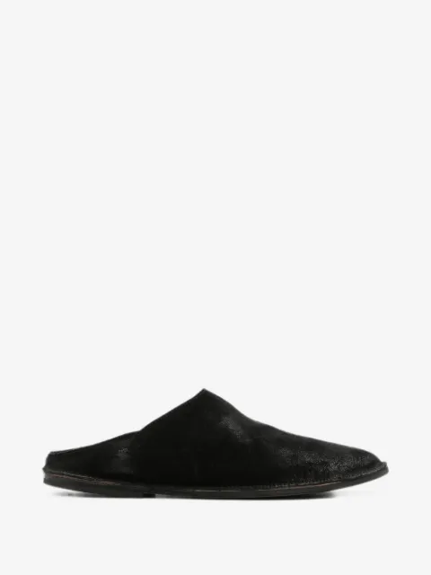 Marsèll mules con efecto envejecido