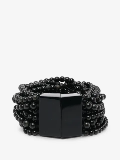 Monies Julip beaded multi-strand bracelet