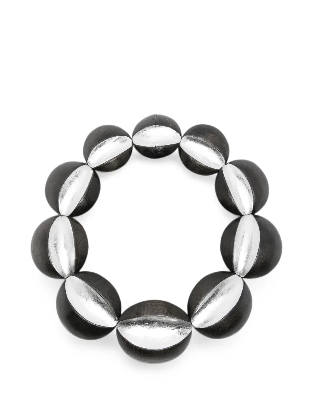 Monies Sava disc-link necklace - Schwarz