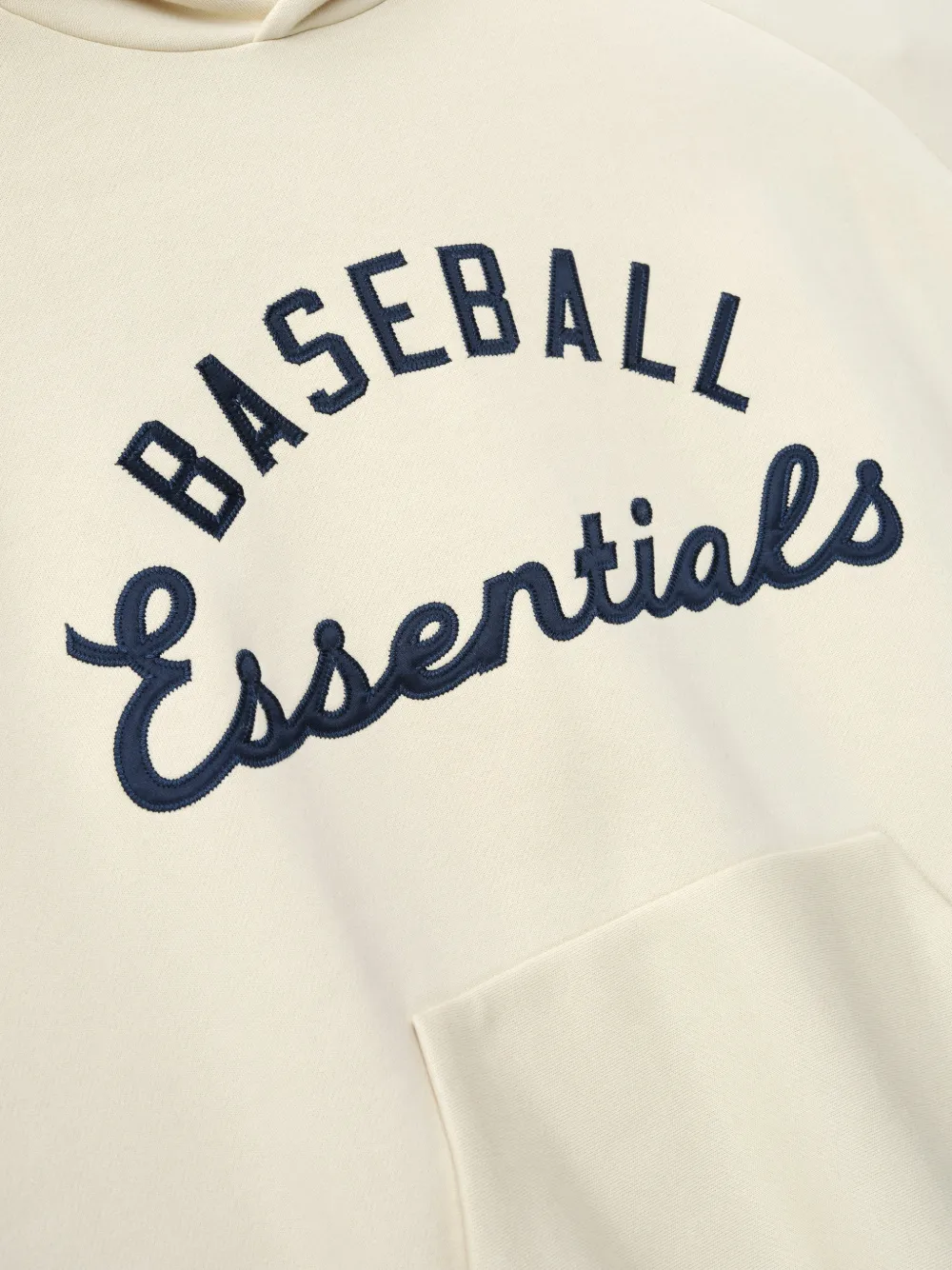 FEAR OF GOD ESSENTIALS MLB Raglan Sport hoodie Beige