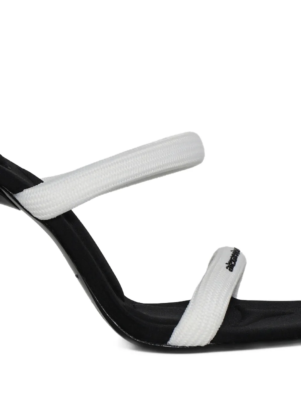 Alexander Wang Julie webbing sandals Wit