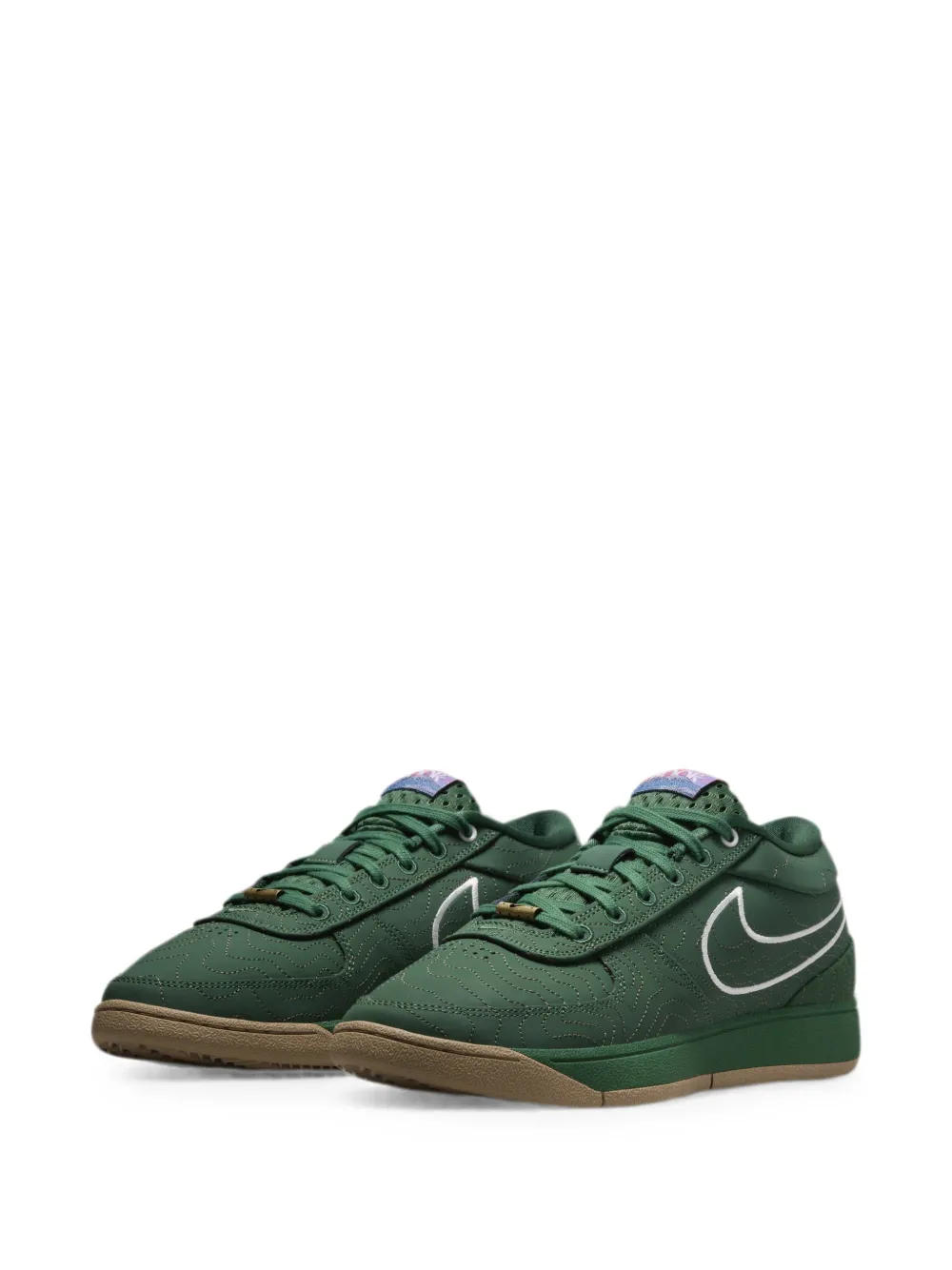 Nike Book 1 topographic-stitch sneakers Groen