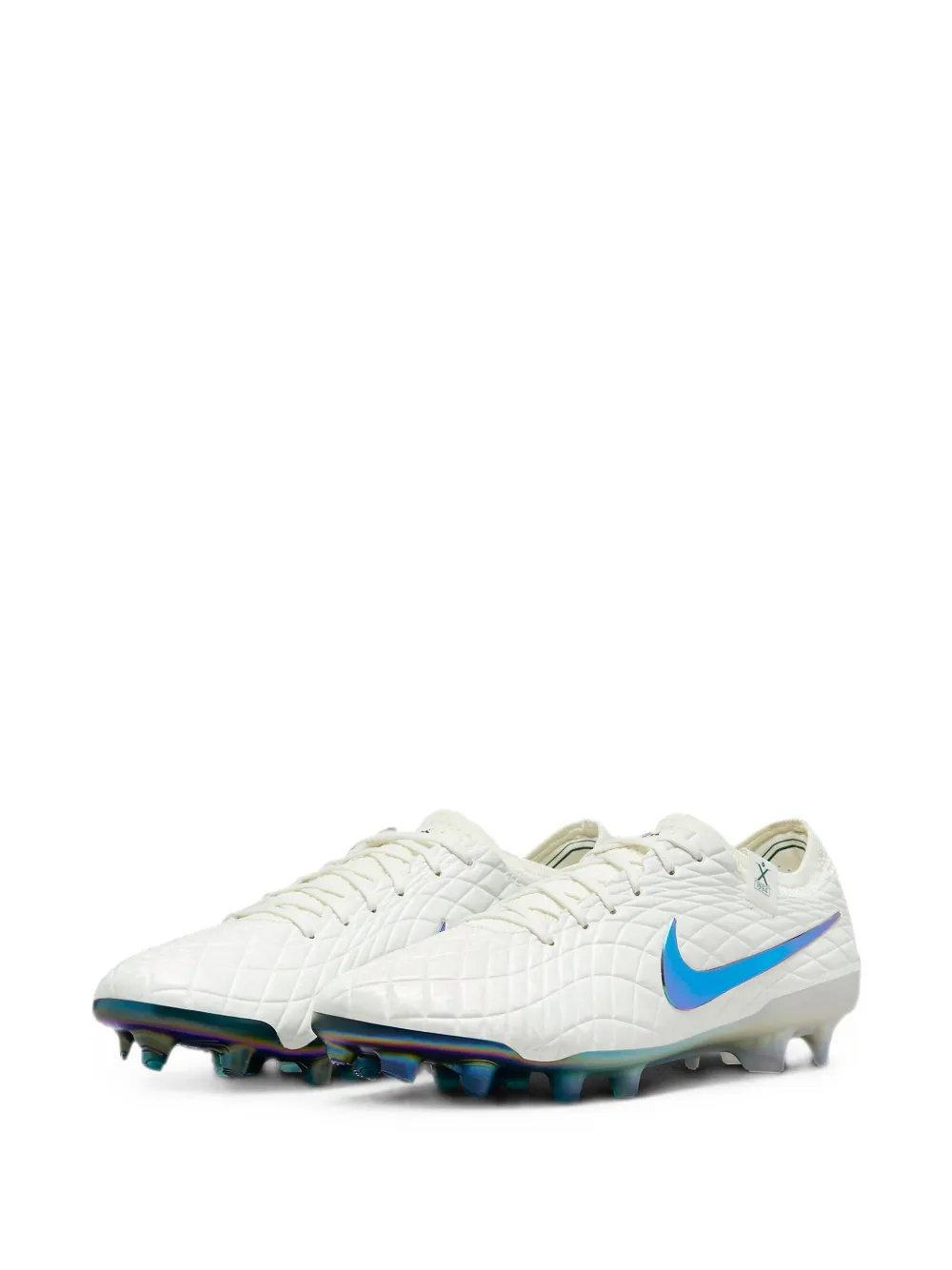 Nike Tiempo Pearl Legend 10 Elite SE FG low-top football boots Wit