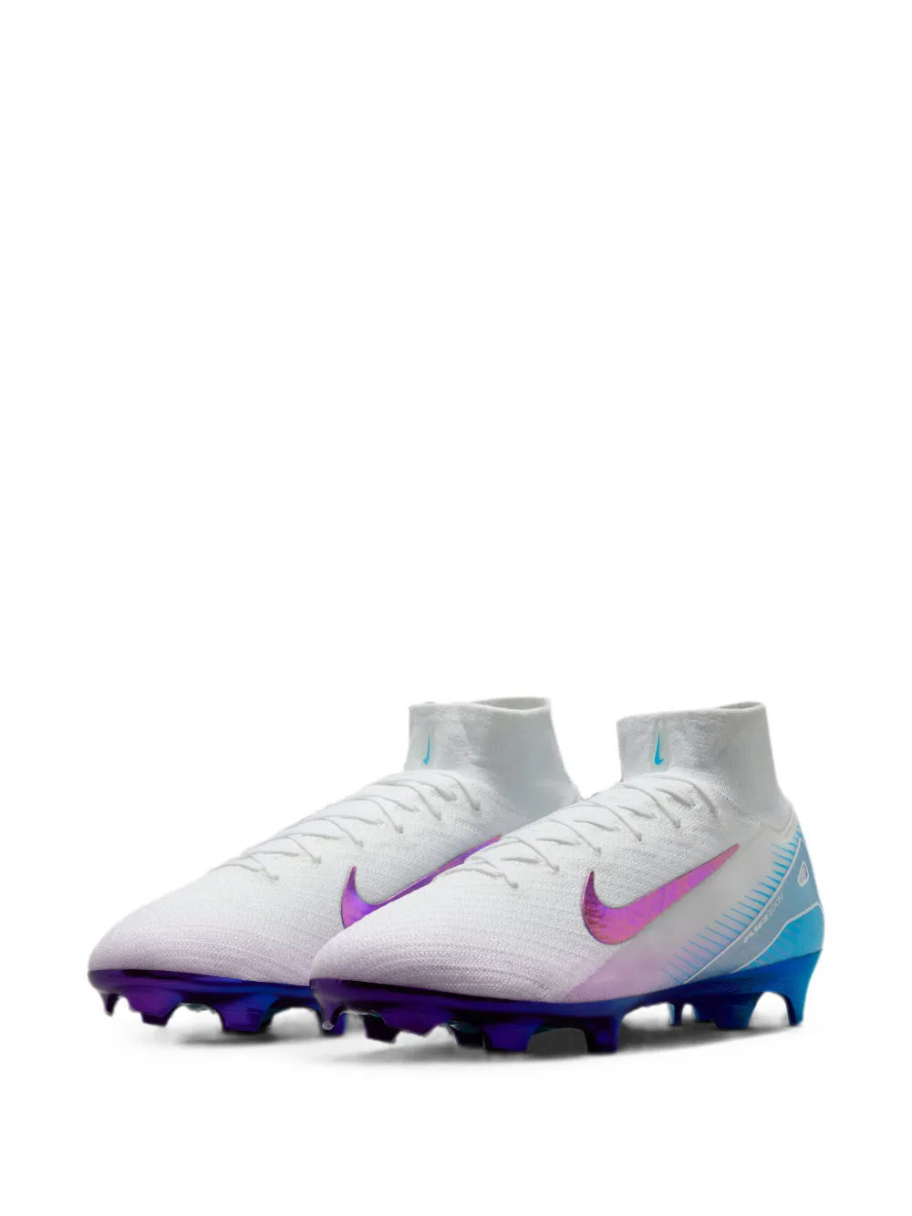 Nike Mercurial Superfly 10 Elite AS firm-ground high-top football boots Wit