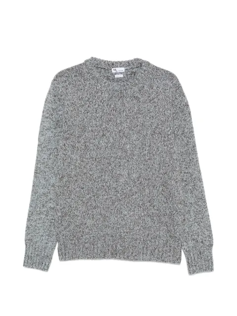 Doppiaa marl-knit crew-neck sweater