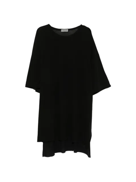 Yohji Yamamoto playera oversize con abertura
