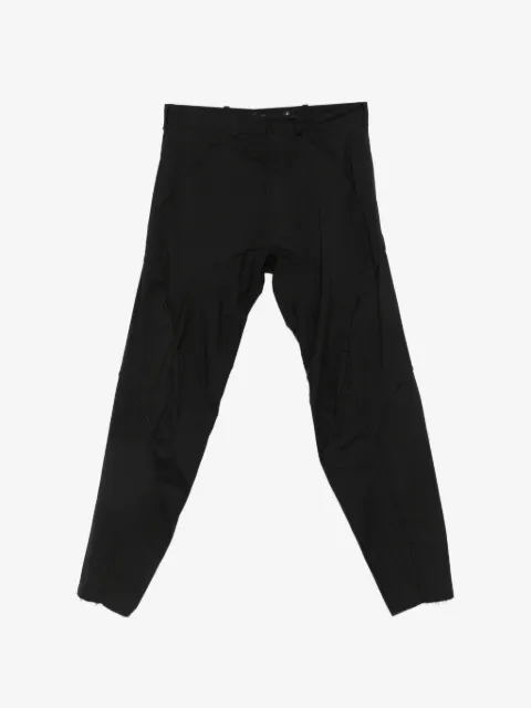 Leon Emanuel Blanck panelled slim-fit trousers