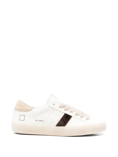 D.A.T.E. logo-print panelled sneakers