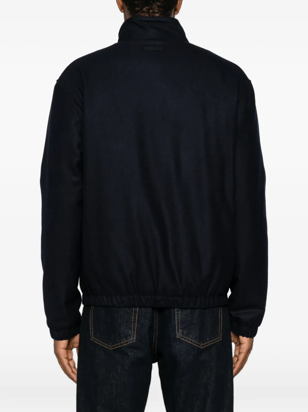 Lardini Bomberjack met rits Blauw