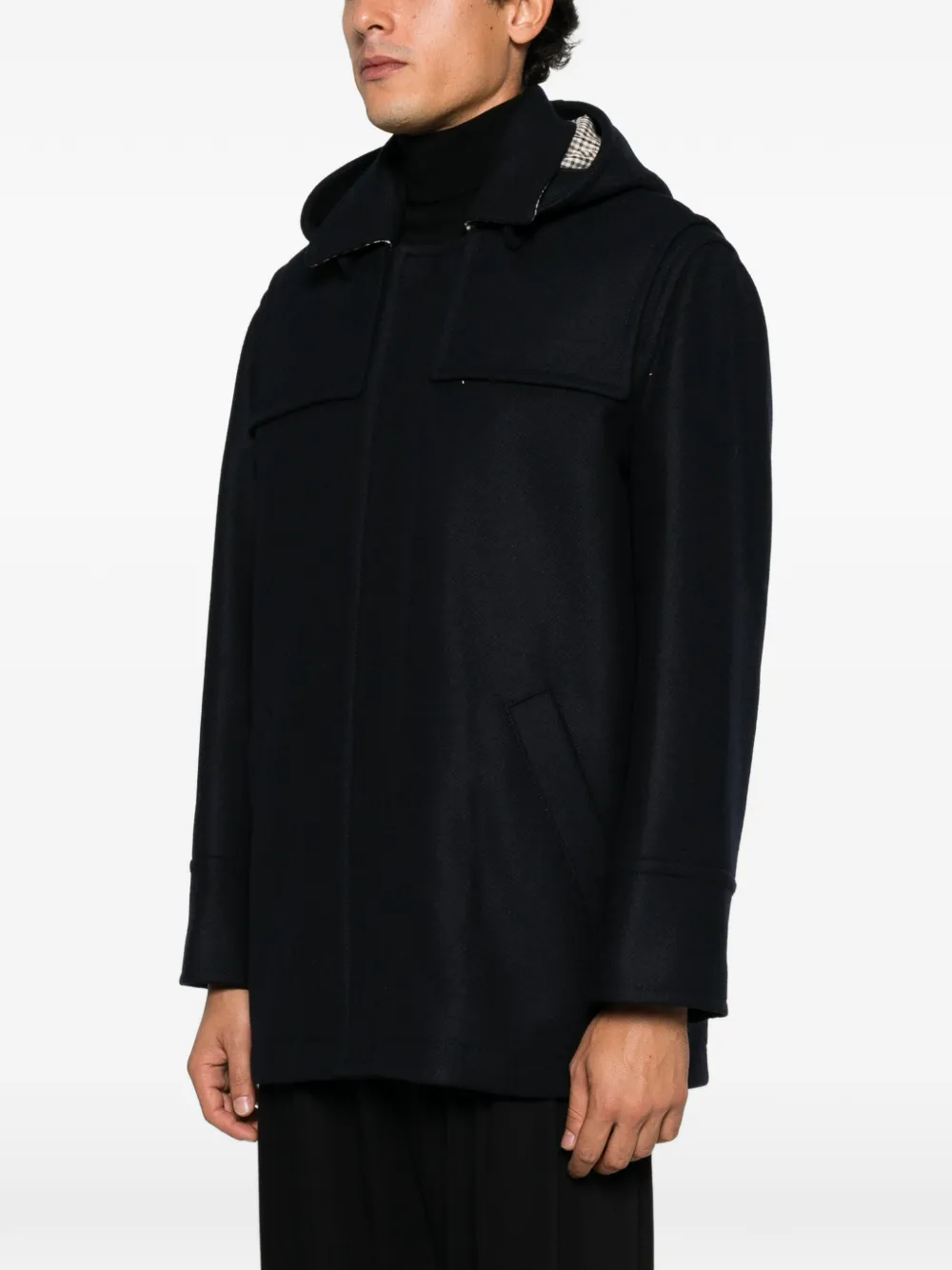Iceberg Jas met capuchon Blauw