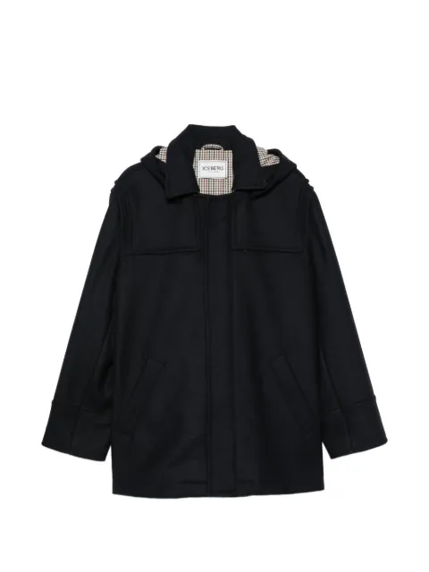 Iceberg hooded zip-up coat
