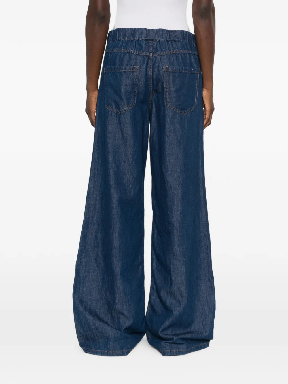 I BLUES Jeans met wijde pijpen Blauw
