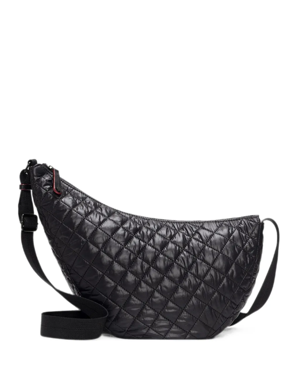 Mz Wallace Metro Smile quilted crossbody bag - Schwarz