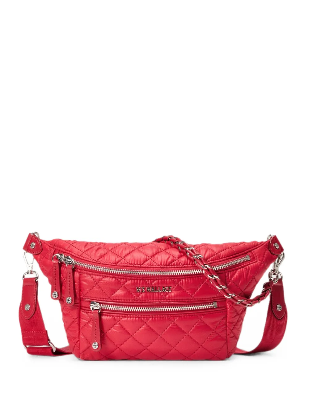 Mz Wallace Borsa a tracolla Crosby trapuntata piccola - Rosso