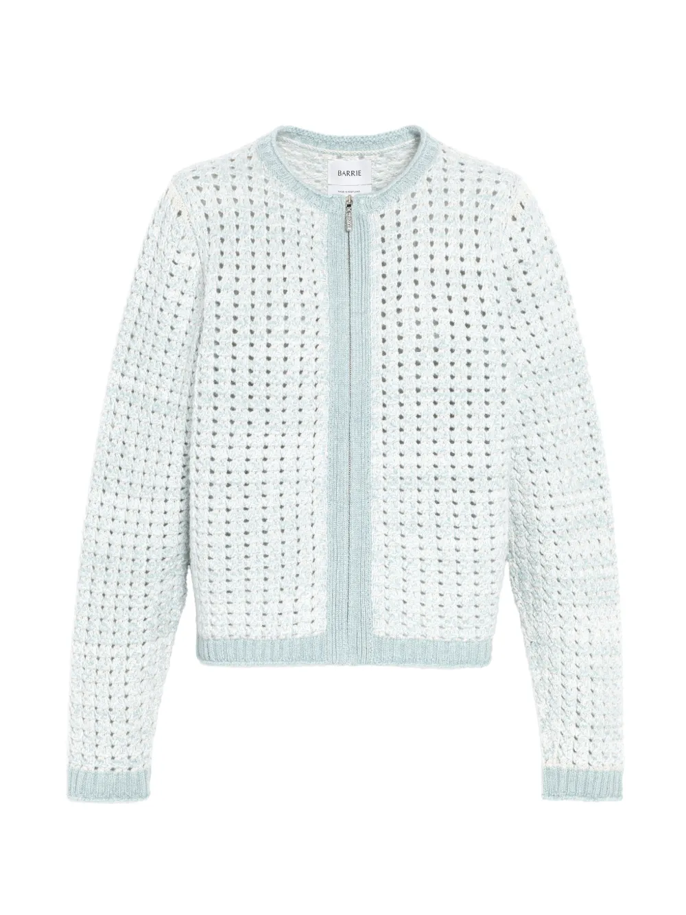 Barrie Gehäkelter Cardigan - Blau