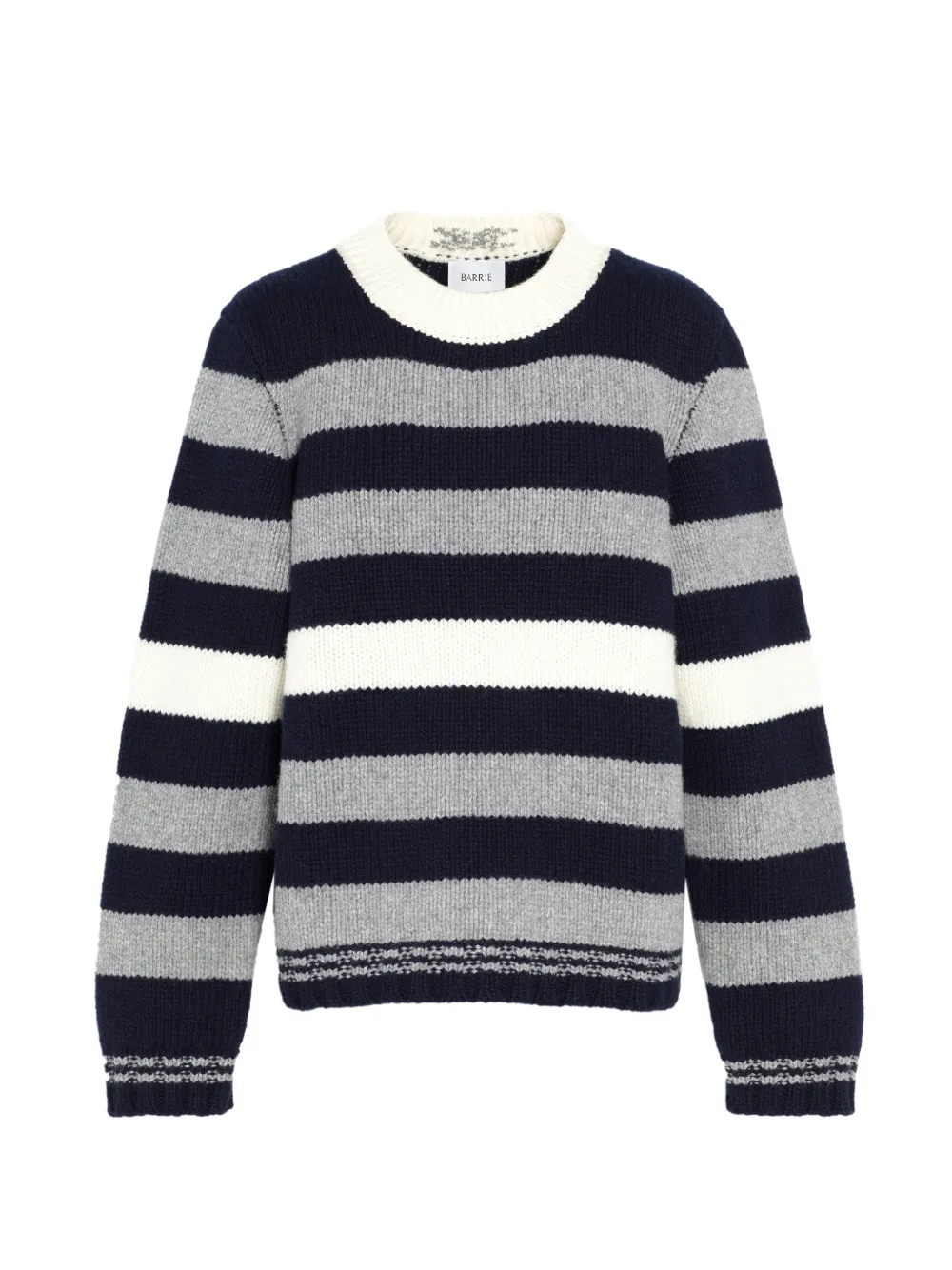 Barrie Gestreifter Pullover - Blau