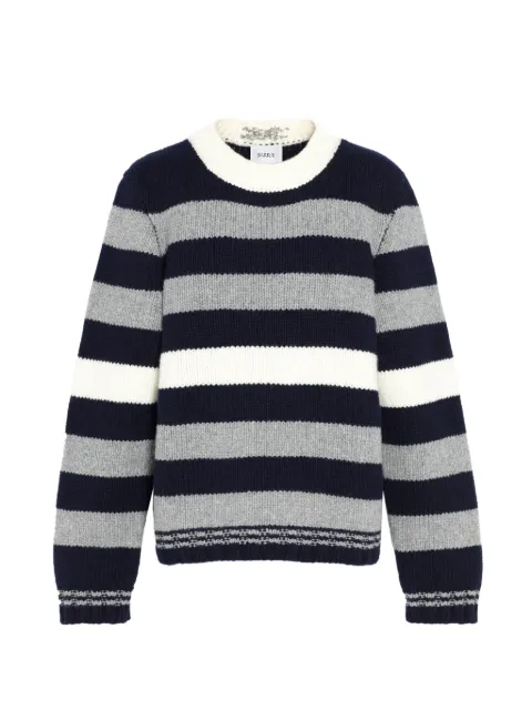 Barrie chunky-knit striped sweater