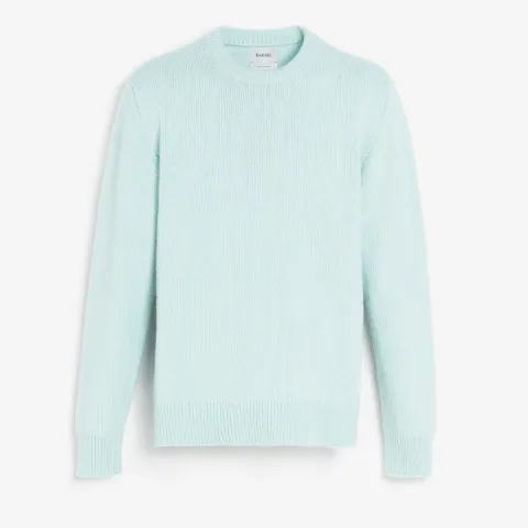 Barrie thistle-motif cashmere sweater