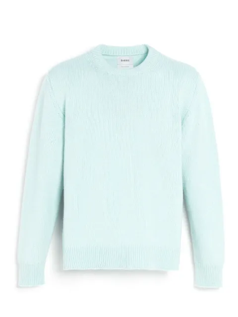 Barrie thistle-motif cashmere sweater