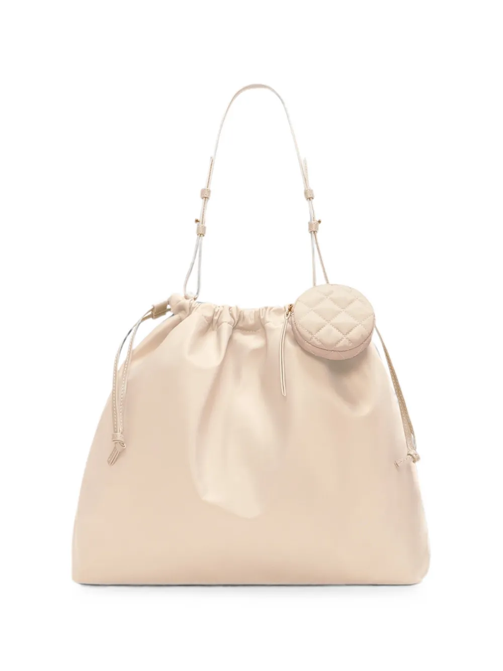Mz Wallace Borsa a spalla Waverly con coulisse - Toni neutri