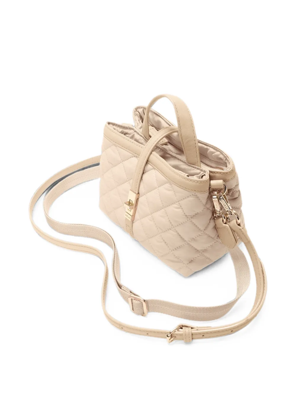 Mz Wallace Astor gewatteerde mini-shopper Beige