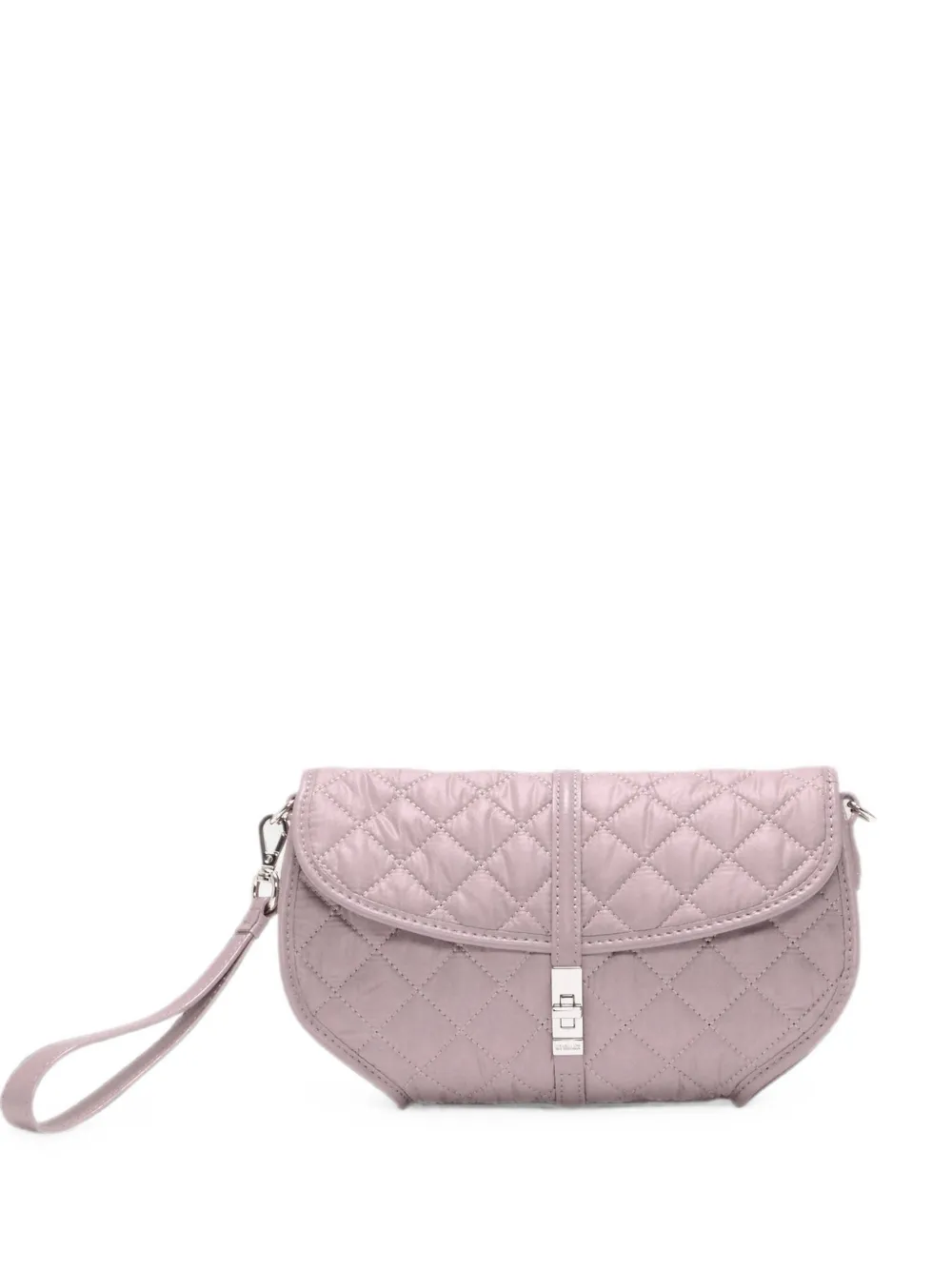Mz Wallace Clutch trapuntata piccola - Rosa